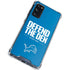 NFL Detroit Lions Team Motto Galaxy S20 FE Clear Case